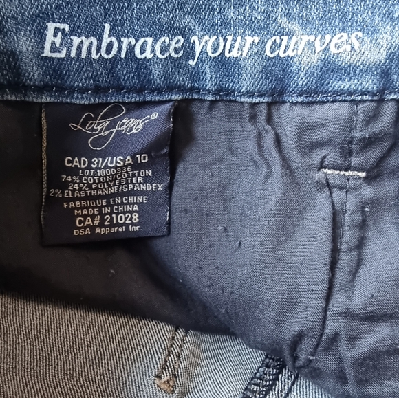 🆕️ Lola Jeans Cynthia Mid Rise Flare 4 Way Stretch Patchwork Denim Jeans - Picture 5 of 15